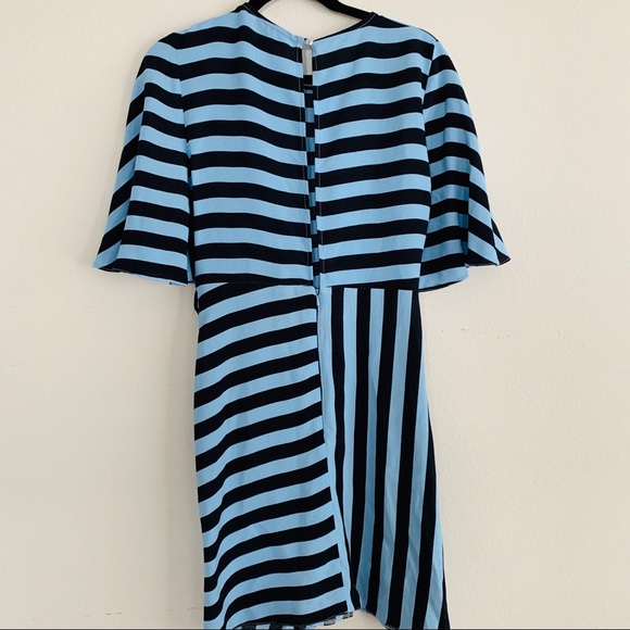 Top Shop Baby and Navy Blue Striped Dress - Picture 6 of 6